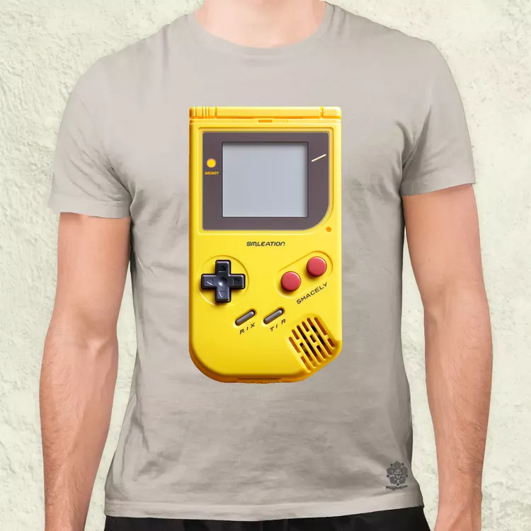 Gameboy koncepció v2 férfi póló
