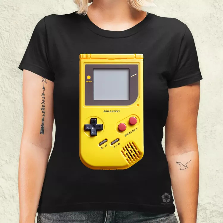 Gameboy koncepció v2 női póló