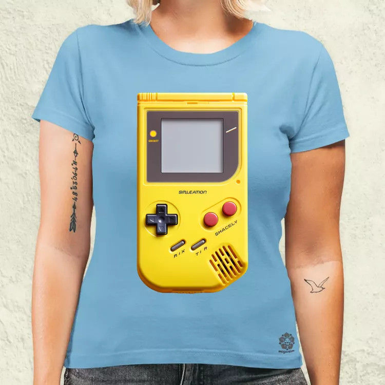 Gameboy koncepció v2 női póló