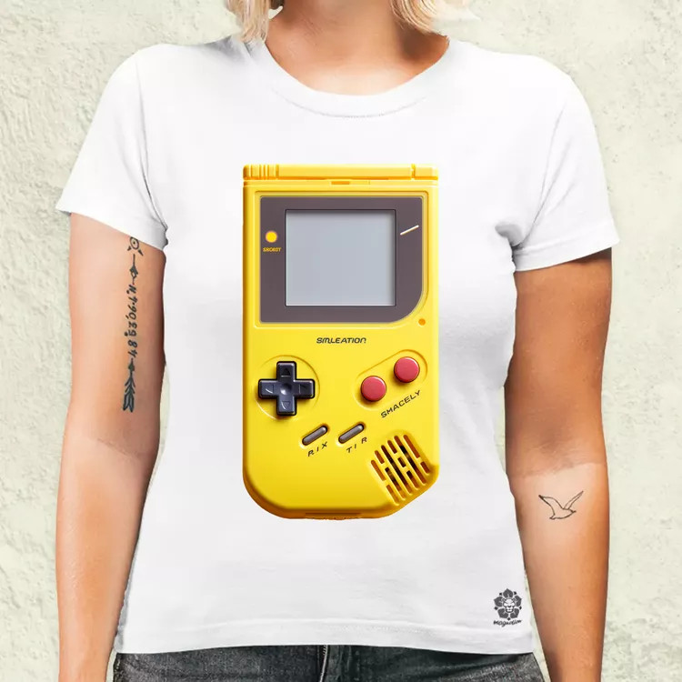 Gameboy koncepció v2 női póló