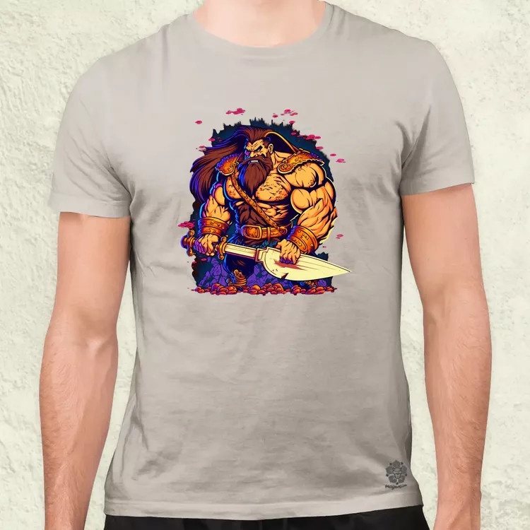 Golden Axe Gilius v2 férfi póló