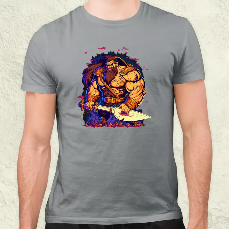 Golden Axe Gilius v2 férfi póló