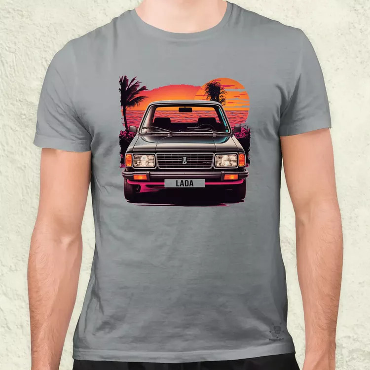 Lada v1 férfi póló