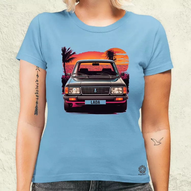 Lada v1 női póló