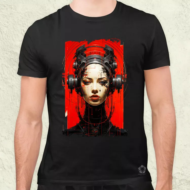 Minimál retrópunk v4 férfi póló