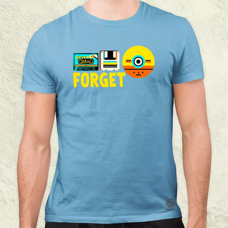 Never forget férfi póló