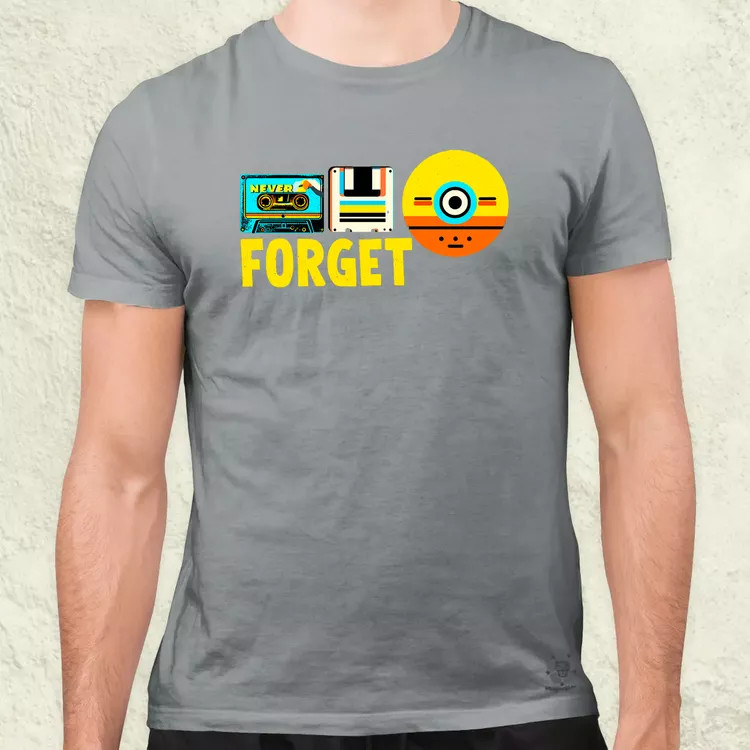 Never forget férfi póló