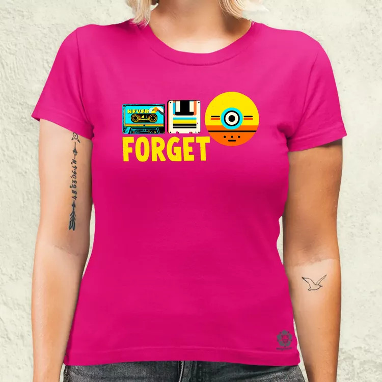 Never forget női póló