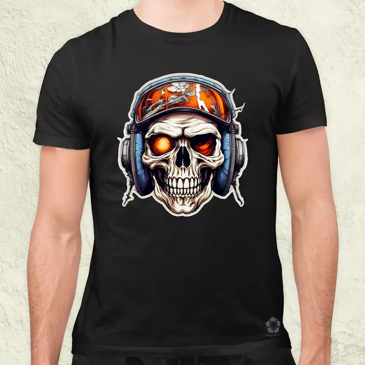 OldSKULL v1 férfi póló
