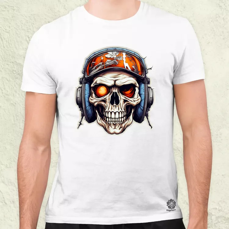 OldSKULL v1 férfi póló