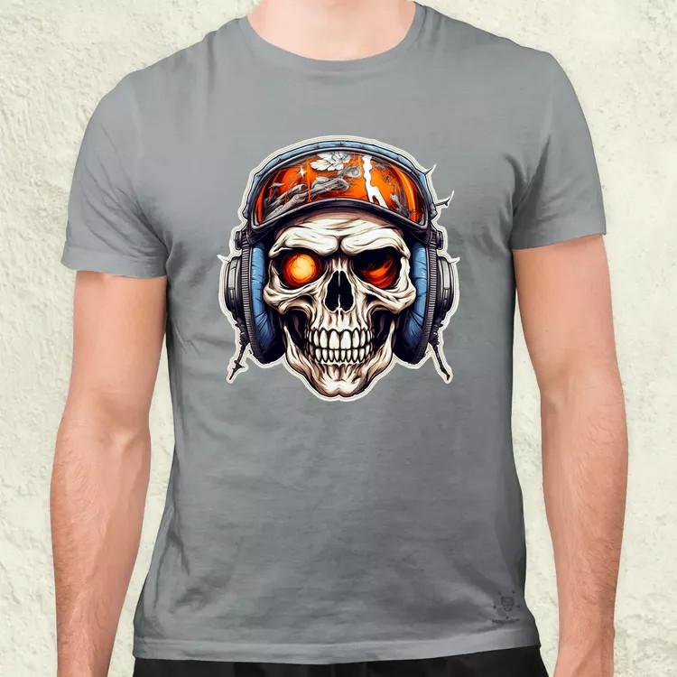 OldSKULL v1 férfi póló