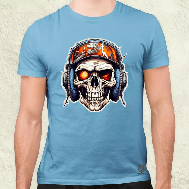 OldSKULL v1 férfi póló