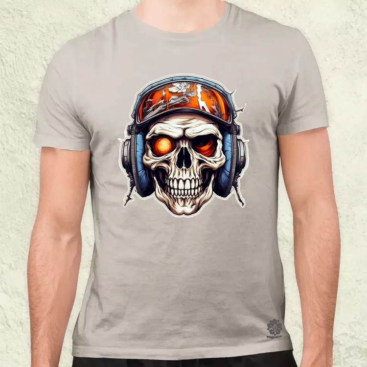 OldSKULL v1 férfi póló