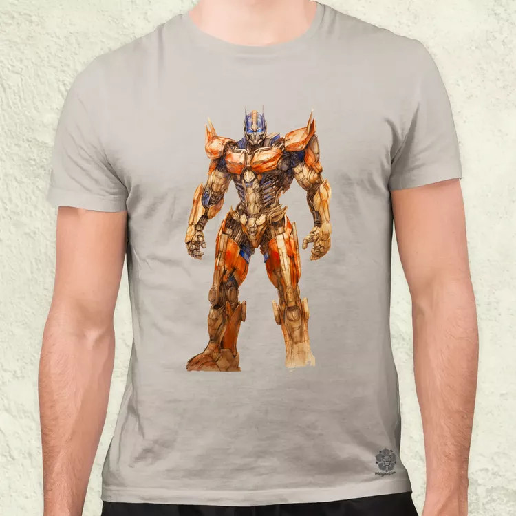 Optimus fanart v1 férfi póló