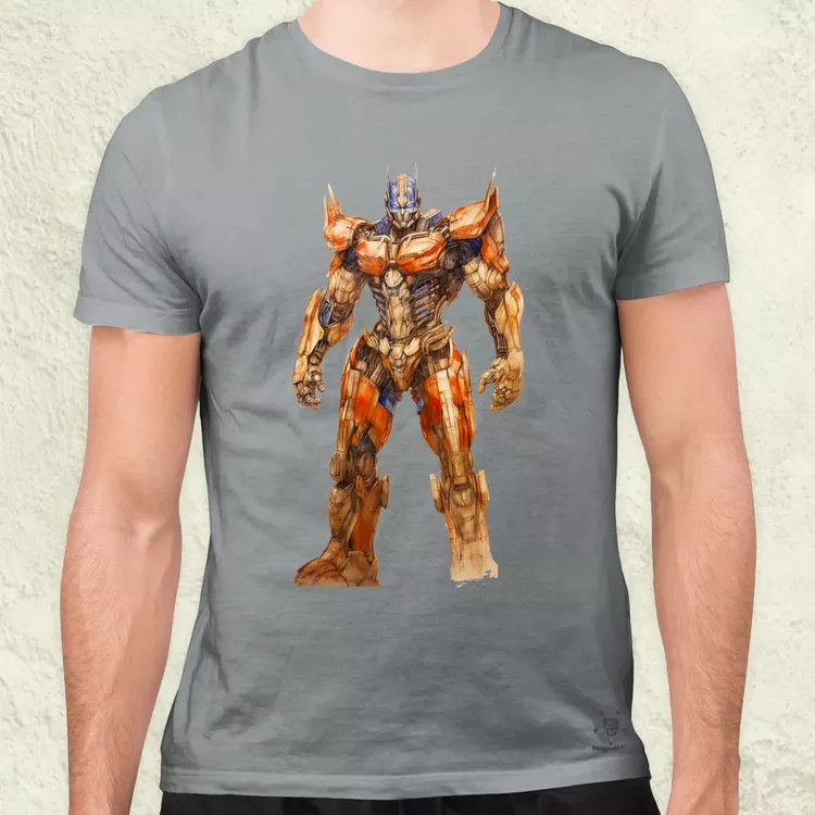 Optimus fanart v1 férfi póló