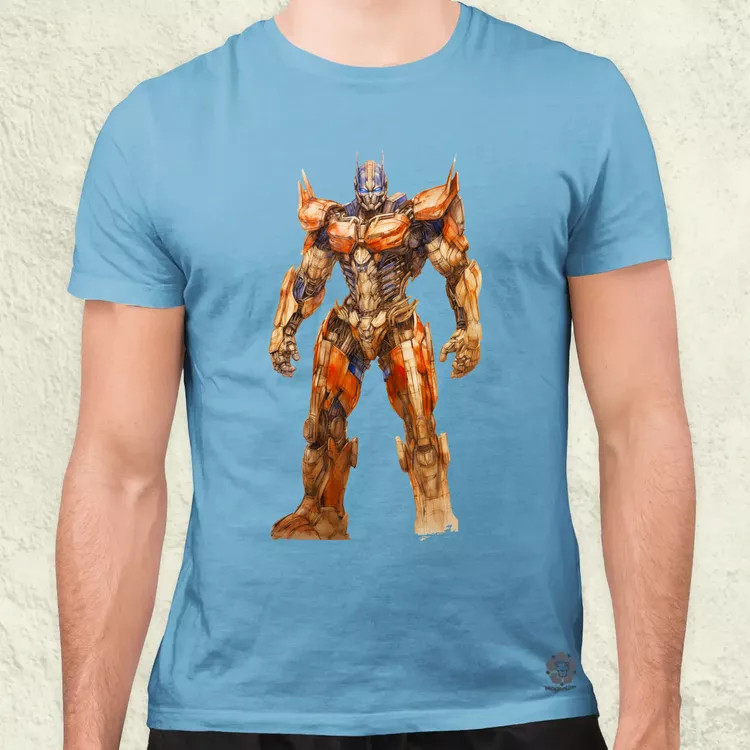 Optimus fanart v1 férfi póló