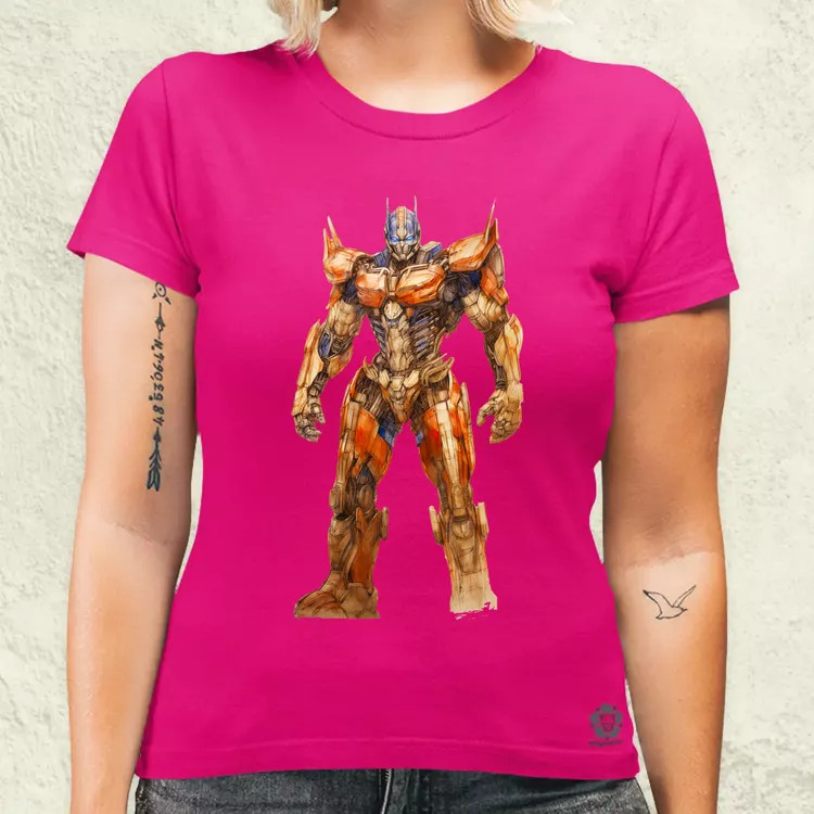 Optimus fanart v1 női póló