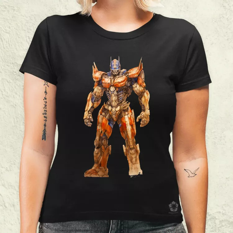 Optimus fanart v1 női póló