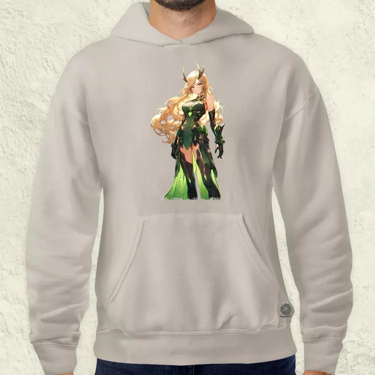 Anime Loki fantázia v4 férfi pulóver