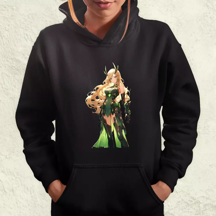 Anime Loki fantázia v4 női pulóver