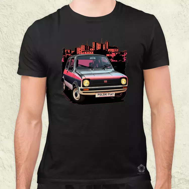 Polski Fiat v1 férfi póló