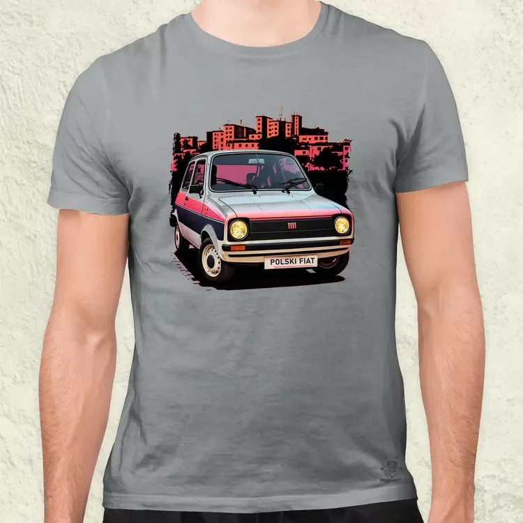 Polski Fiat v1 férfi póló