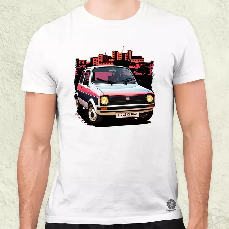 Polski Fiat v1 férfi póló
