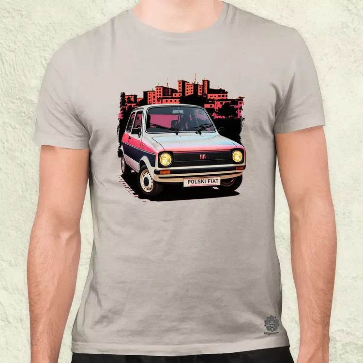 Polski Fiat v1 férfi póló