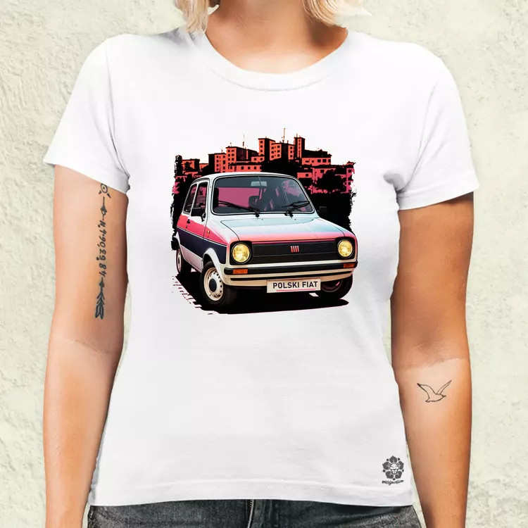 Polski Fiat v1 női póló