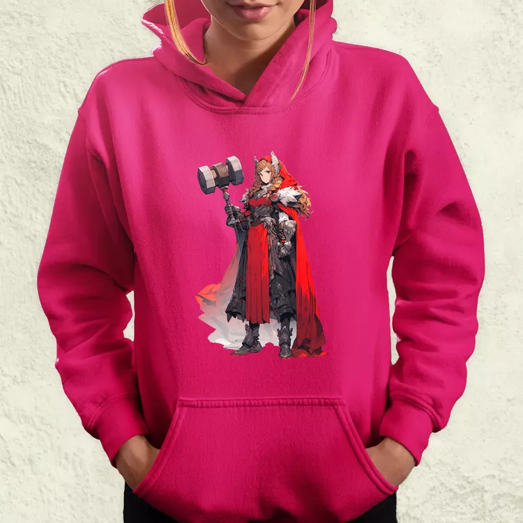 Anime Thor fantázia v1 női pulóver