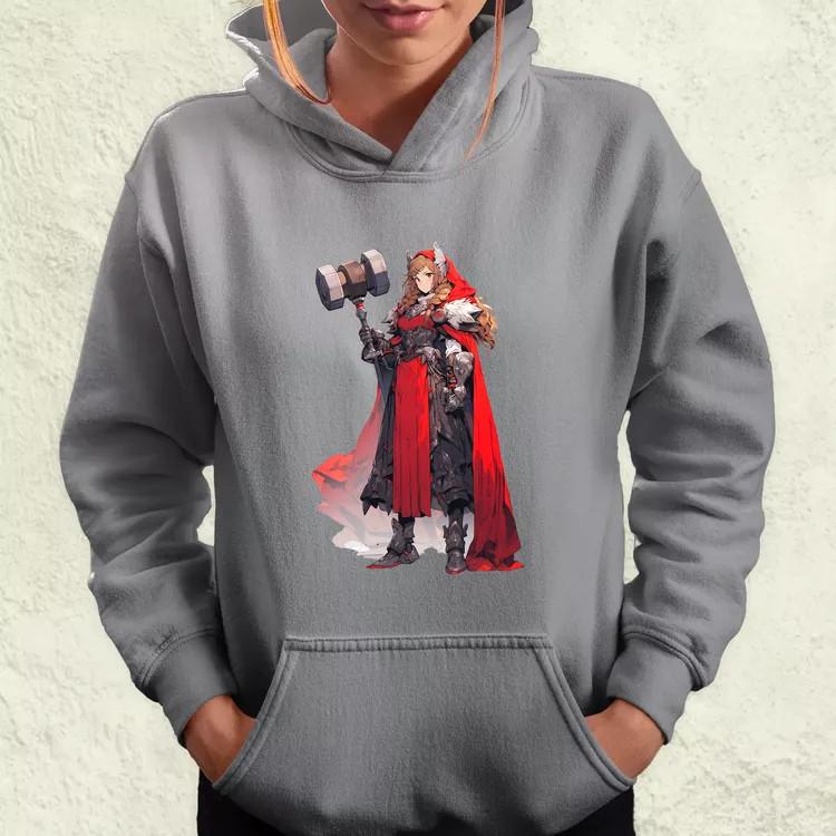 Anime Thor fantázia v1 női pulóver