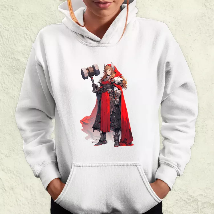 Anime Thor fantázia v1 női pulóver