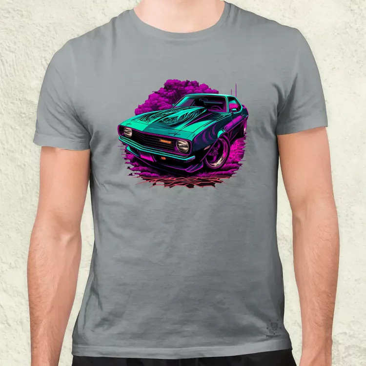 Retró hullám 1969 Chevrolet Camaro v2 férfi póló