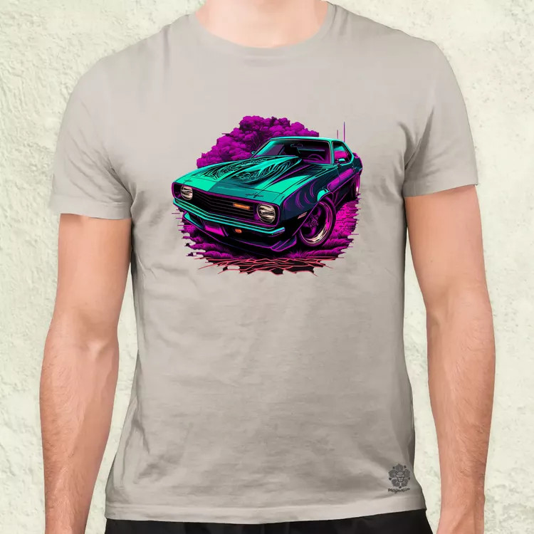 Retró hullám 1969 Chevrolet Camaro v2 férfi póló