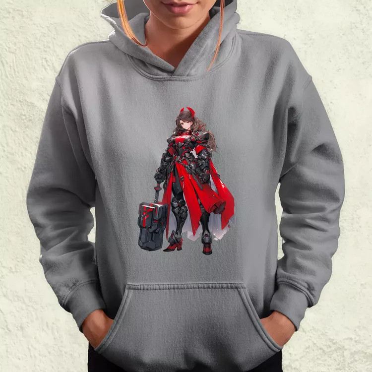 Anime Thor fantázia v2 női pulóver