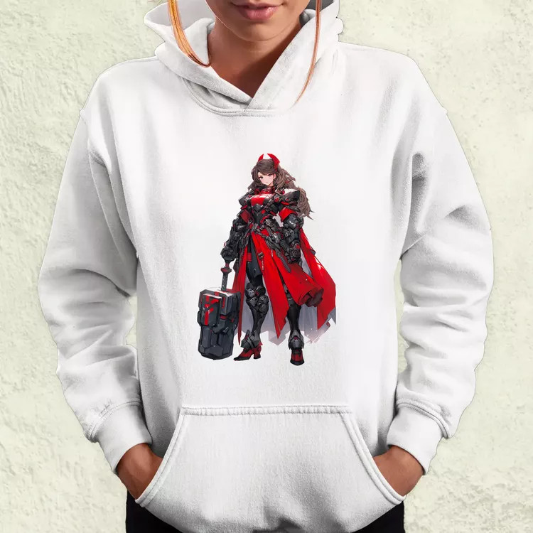 Anime Thor fantázia v2 női pulóver