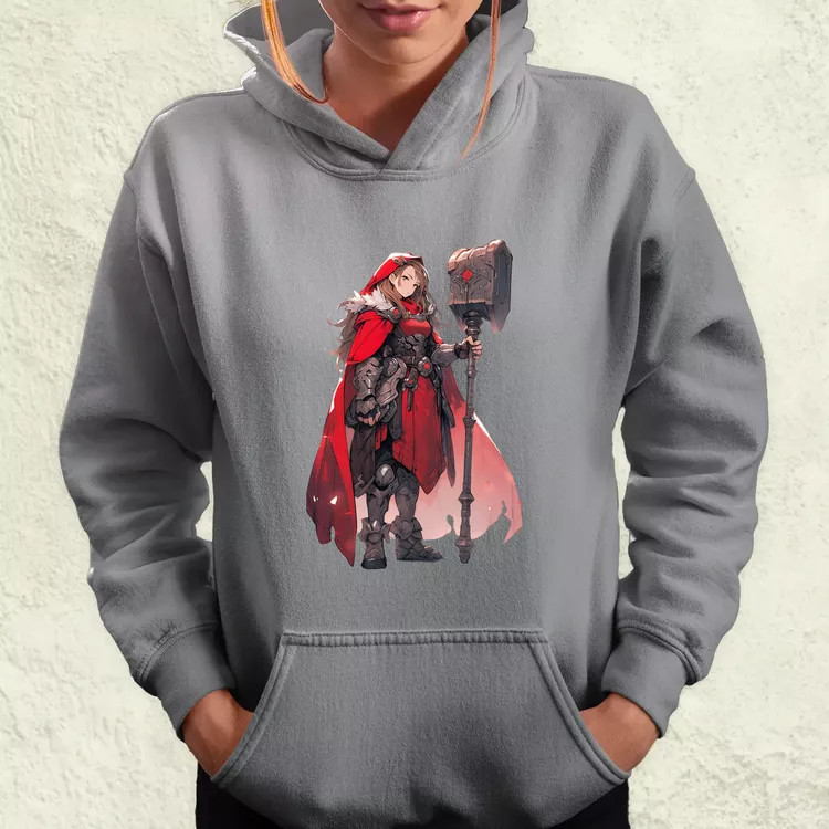 Anime Thor fantázia v3 női pulóver