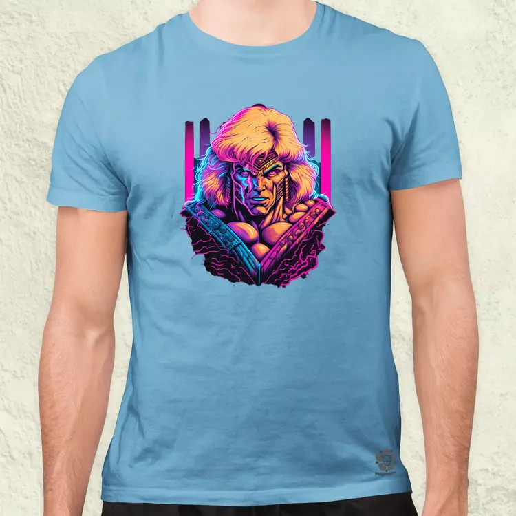 Retró hullám HE-MAN v1 férfi póló