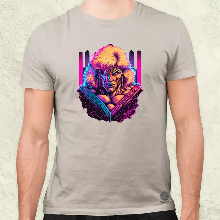 Retró hullám HE-MAN v1 férfi póló