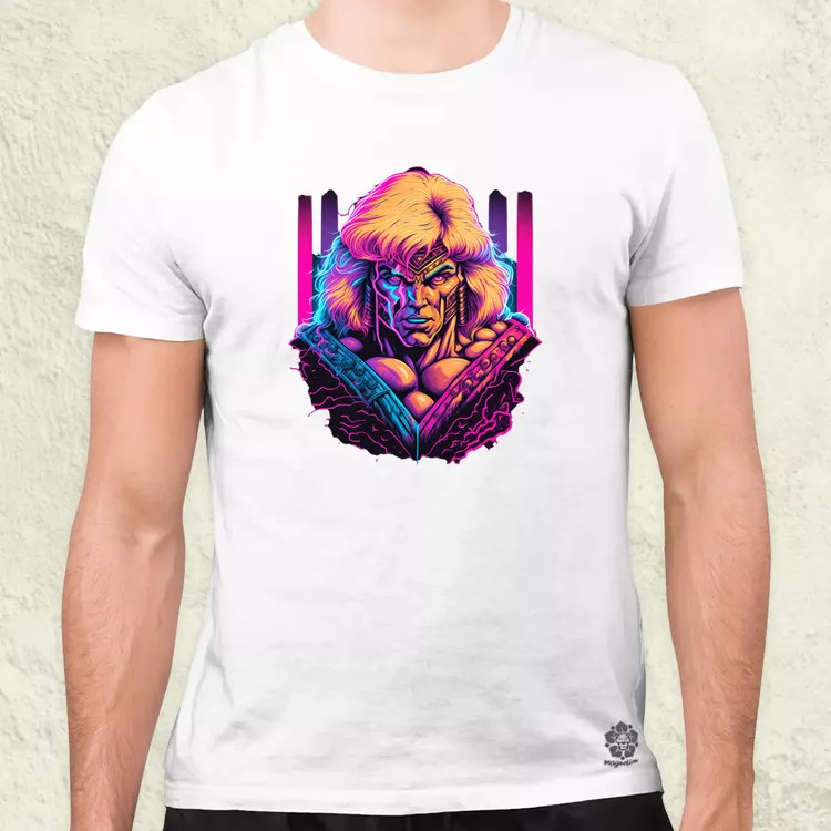 Retró hullám HE-MAN v1 férfi póló