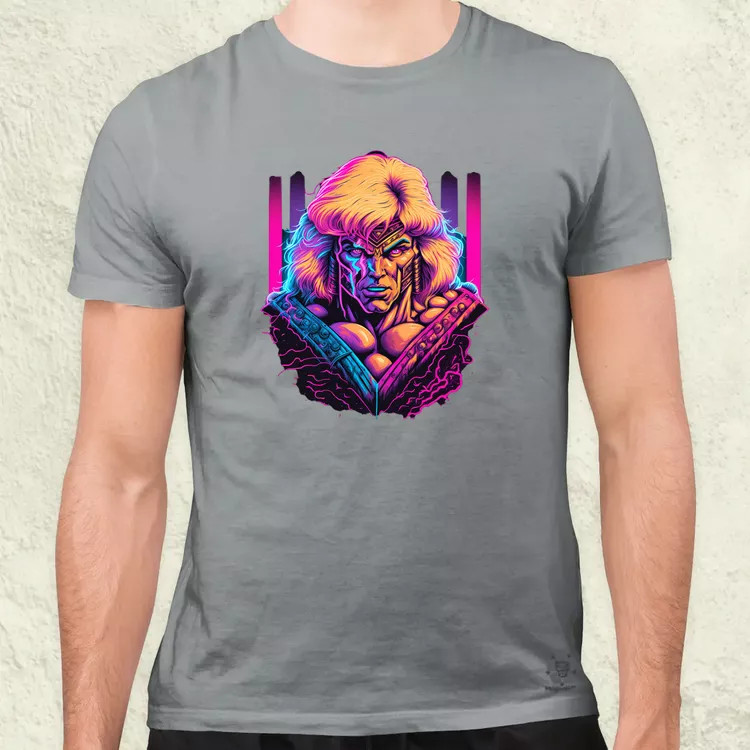 Retró hullám HE-MAN v1 férfi póló