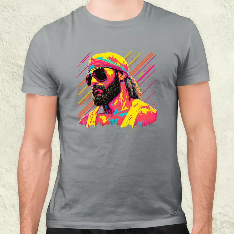 Retró hullám Macho Man Randy Savage v1 férfi póló