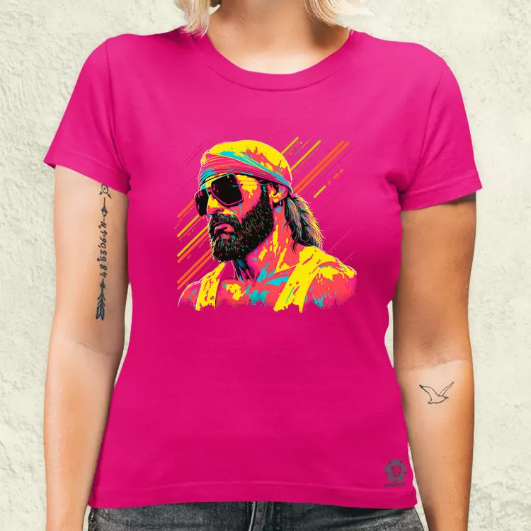 Retró hullám Macho Man Randy Savage v1 női póló