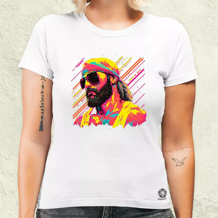 Retró hullám Macho Man Randy Savage v1 női póló