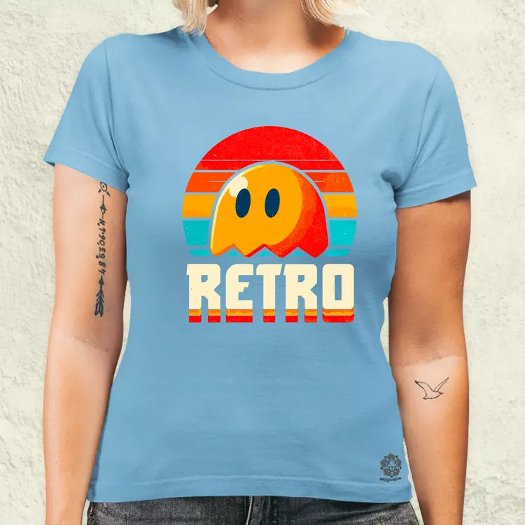 Retro női póló
