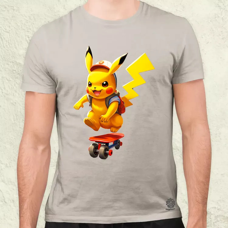Retró Pokémon fanart v2 férfi póló