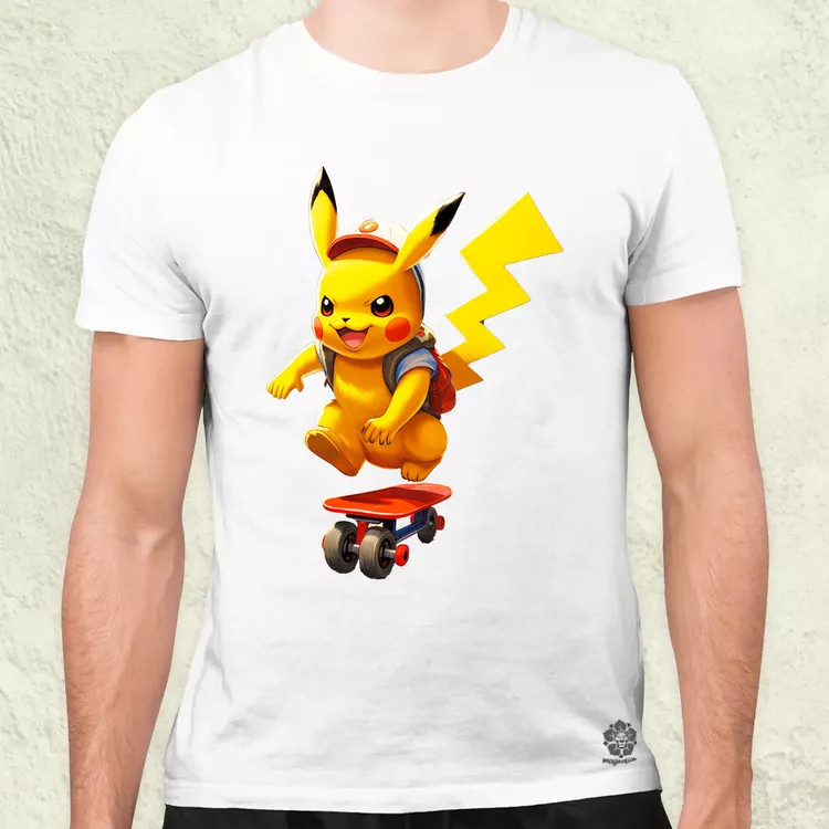 Retró Pokémon fanart v2 férfi póló