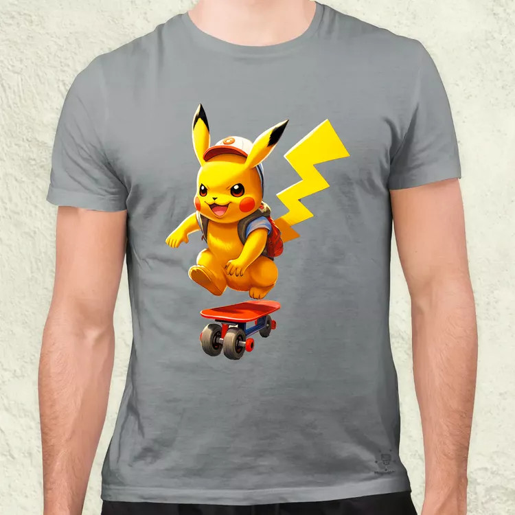 Retró Pokémon fanart v2 férfi póló