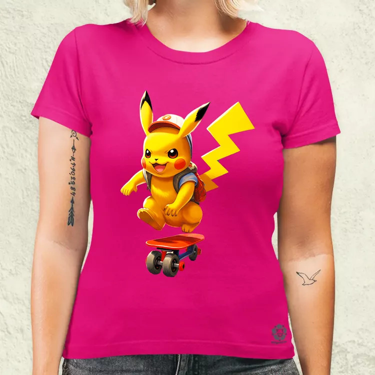 Retró Pokémon fanart v2 női póló