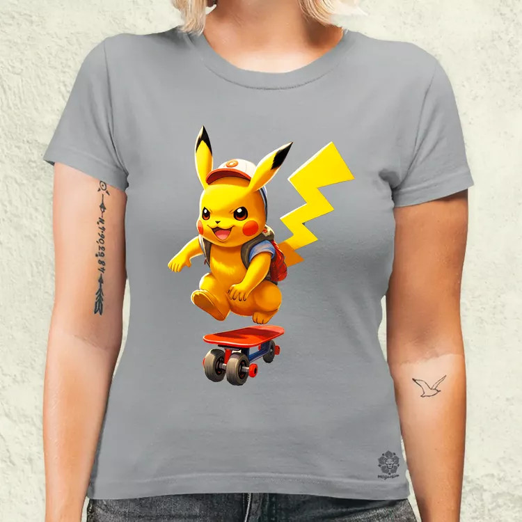 Retró Pokémon fanart v2 női póló
